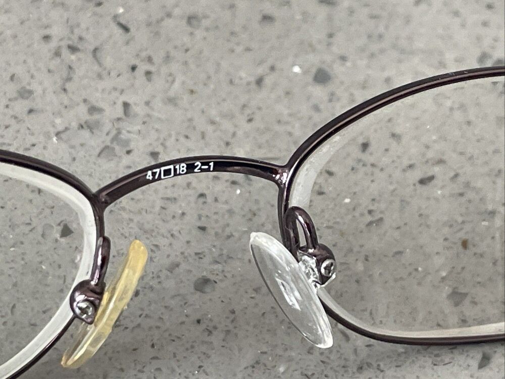 Apostrophe AP08 C58 47-18-130 2-1 Brown Bronze Full Rim Eyeglasses Frames ONLY - Picture 16 of 16